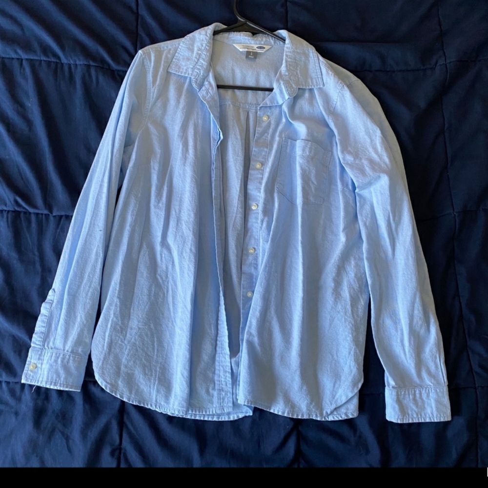 Baby Blue button down